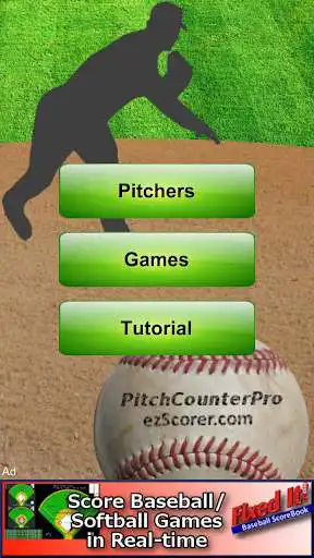 Play APK Pitch Counter Pro - Free  and enjoy Pitch Counter Pro - Free with UptoPlay com.ezScorer.PitchCounterProFree