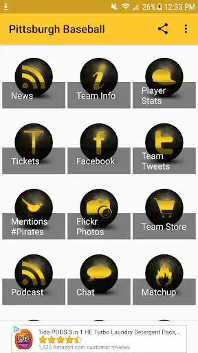 Play APK Pittsburgh Baseball  and enjoy Pittsburgh Baseball with UptoPlay net.andromo.dev86290.app221459