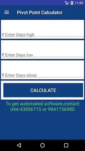Play Pivot Point Calculator as an online game Pivot Point Calculator with UptoPlay
