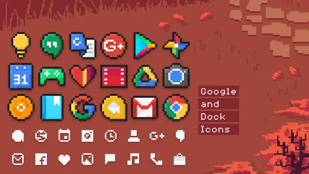 Play PixBit - Pixel Icon Pack  and enjoy PixBit - Pixel Icon Pack with UptoPlay