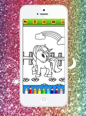 Play Pixeame Unicorn Coloring Book as an online game Pixeame Unicorn Coloring Book with UptoPlay