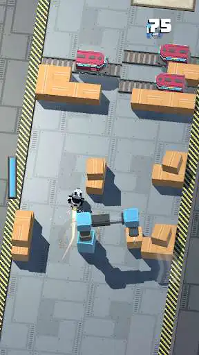 Play Pixel 3D Panda Runner - Factory Escape as an online game Pixel 3D Panda Runner - Factory Escape with UptoPlay