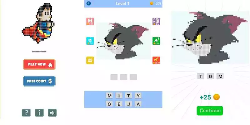 Play Pixel Art Character