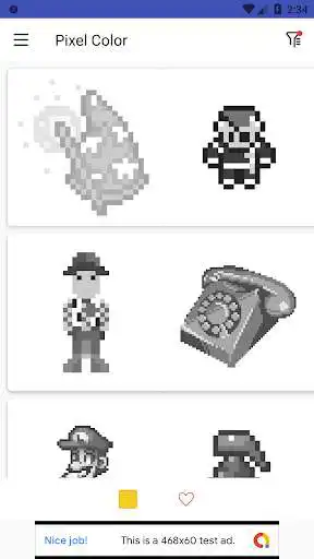 Play Pixel Art : Color By Numbers Child as an online game Pixel Art : Color By Numbers Child with UptoPlay