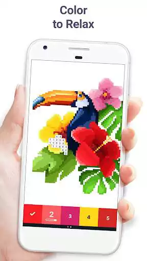 Play Pixel Art - color by number  and enjoy Pixel Art - color by number with UptoPlay