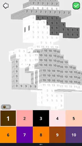 Play Pixel Art - Color by Numbers - Voxel Art  and enjoy Pixel Art - Color by Numbers - Voxel Art with UptoPlay