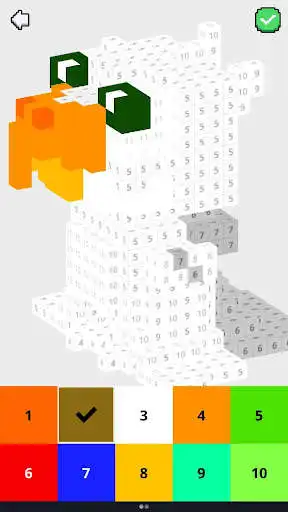 Play Pixel Art - Color by Numbers - Voxel Art as an online game Pixel Art - Color by Numbers - Voxel Art with UptoPlay