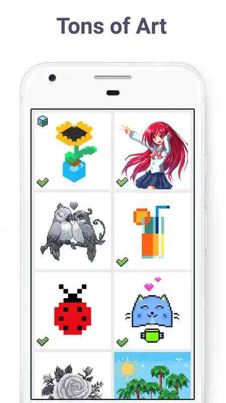 Play Pixel Art: Create