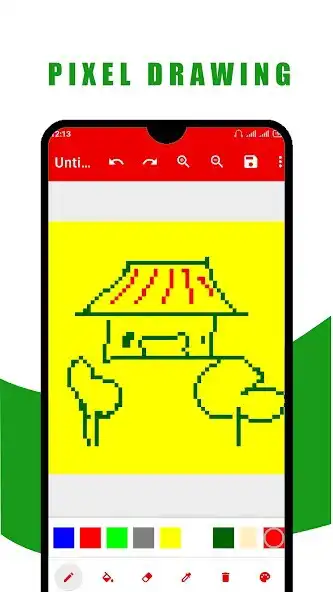 Play Pixel Art Drawing as an online game Pixel Art Drawing with UptoPlay