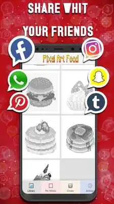 Play Pixel Art Food