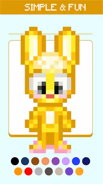 Play Pixel Art Happy Tree Color By Number as an online game Pixel Art Happy Tree Color By Number with UptoPlay