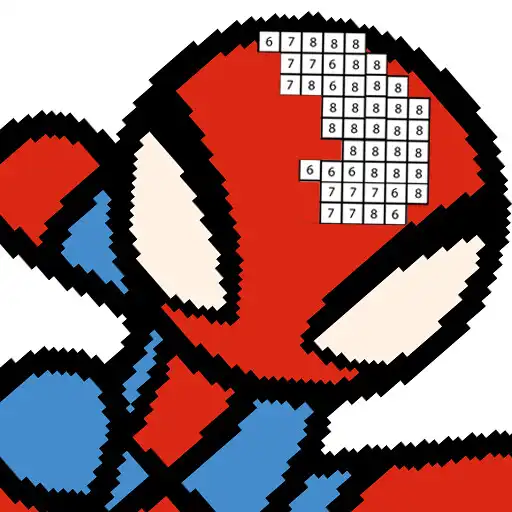 Play Pixel Art Number : Superheroes APK Play Pixel Art Number : Superheroes APK