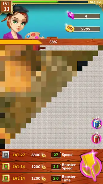 Play Pixel Art Tycoon - idle game as an online game Pixel Art Tycoon - idle game with UptoPlay