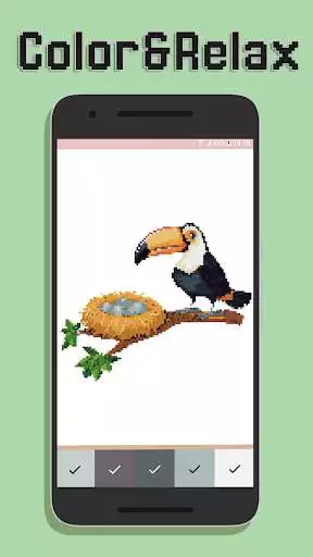 Play Pixelate - Pixel Coloring Game  and enjoy Pixelate - Pixel Coloring Game with UptoPlay