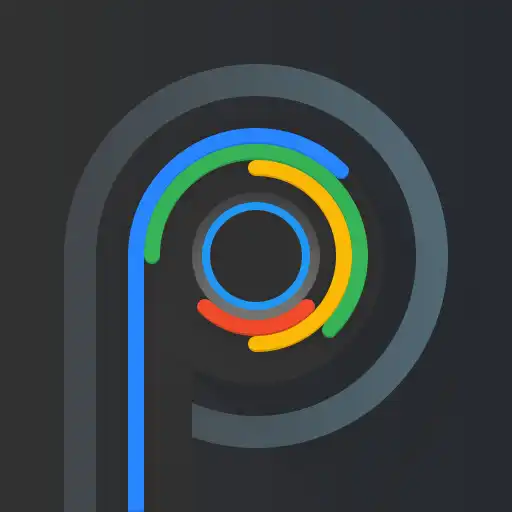 Play Pixelation - Dark Icon Pack APK