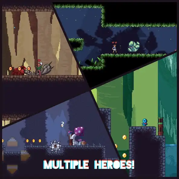 Play Pixel Bandits as an online game Pixel Bandits with UptoPlay
