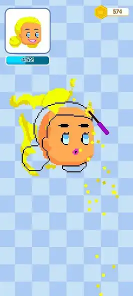 Play Pixel Barber as an online game Pixel Barber with UptoPlay