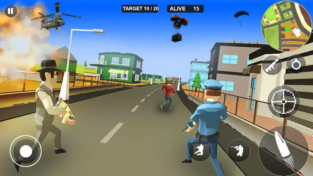 Play Pixel Battle Royale as an online game Pixel Battle Royale with UptoPlay