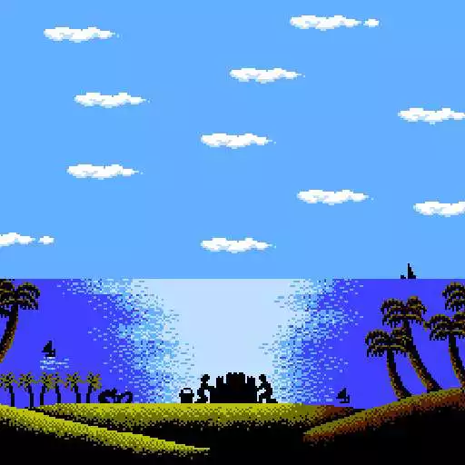 Play Pixel Beach Live Wallpaper APK