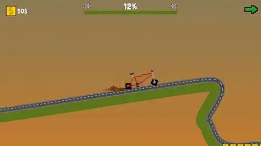 Play Pixelbike as an online game Pixelbike with UptoPlay