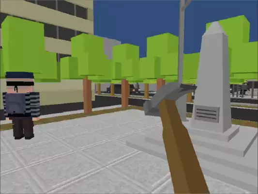 Play Pixel Block Gun 3d