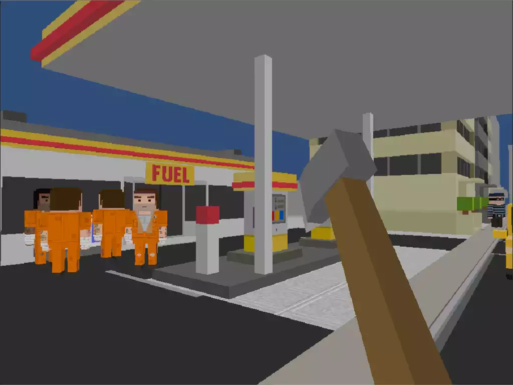Play Pixel Block Gun 3d