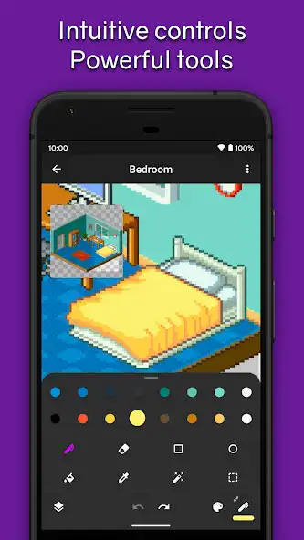 Play Pixel Brush: Pixel Art  GIFs as an online game Pixel Brush: Pixel Art  GIFs with UptoPlay