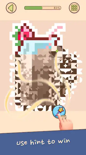 Play Pixel Circle Puzzle  and enjoy Pixel Circle Puzzle with UptoPlay