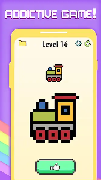 Play Pixel City! - Paint them all  and enjoy Pixel City! - Paint them all with UptoPlay