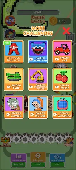 Play Pixel Crush 3D as an online game Pixel Crush 3D with UptoPlay
