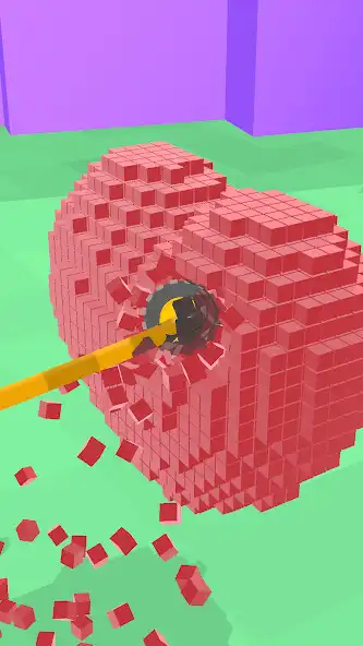 Play Pixel Crusher 3D as an online game Pixel Crusher 3D with UptoPlay