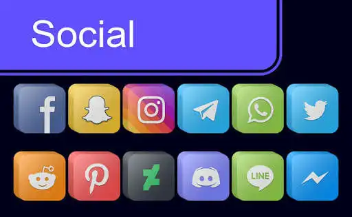 Play Pixel Cubic 3D - Icon Pack as an online game Pixel Cubic 3D - Icon Pack with UptoPlay