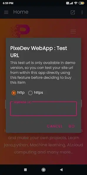 Play PixelDev Webapp as an online game PixelDev Webapp with UptoPlay