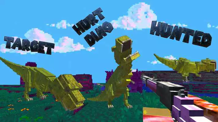 Play Pixel Dino Hunter 2017