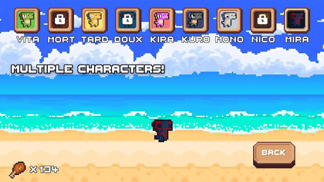 Play Pixel Dino: Summer Run  and enjoy Pixel Dino: Summer Run with UptoPlay