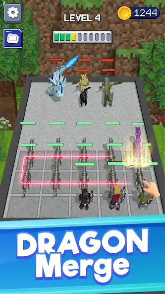 Play Pixel dragon: merge games  and enjoy Pixel dragon: merge games with UptoPlay