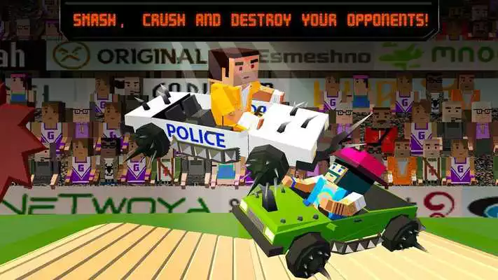 Play Pixel Drive: Car Fight Arena