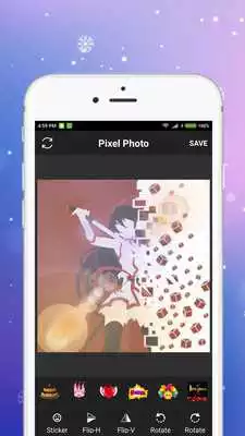 Play Pixel effect: Pixel photo