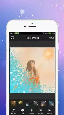 Play Pixel effect: Pixel photo