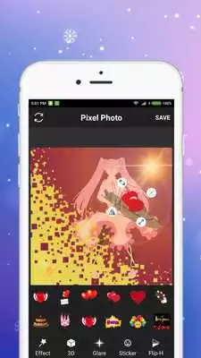Play Pixel effect: Pixel photo
