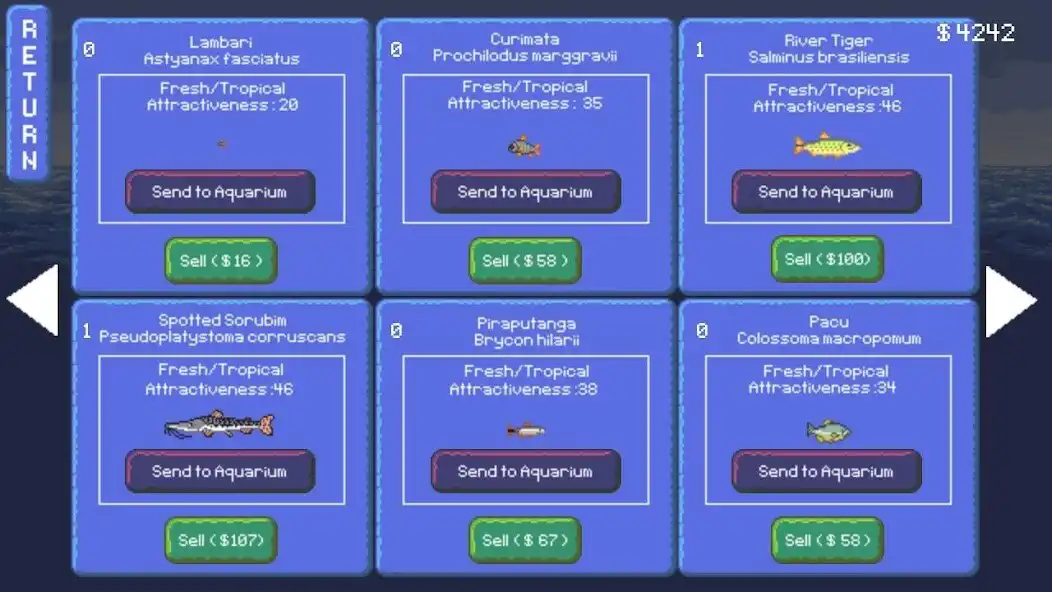 Play Pixel Fishing as an online game Pixel Fishing with UptoPlay