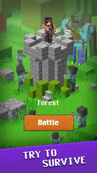 Play Pixel Guard: Solo Defender as an online game Pixel Guard: Solo Defender with UptoPlay
