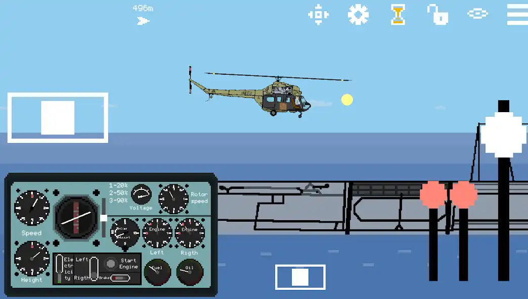 Play Pixel Helicopter Simulator  and enjoy Pixel Helicopter Simulator with UptoPlay