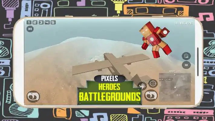 Play Pixel Heroes Royale  Battleground Gun 3D