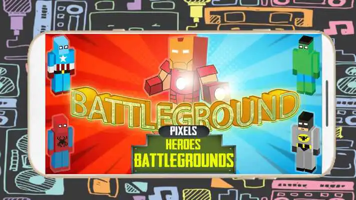 Play Pixel Heroes Royale  Battleground Gun 3D