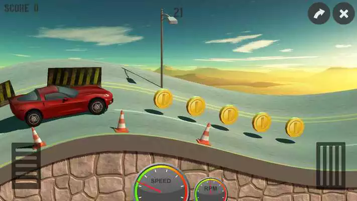 Play Pixelly Hill Climb Race 3D