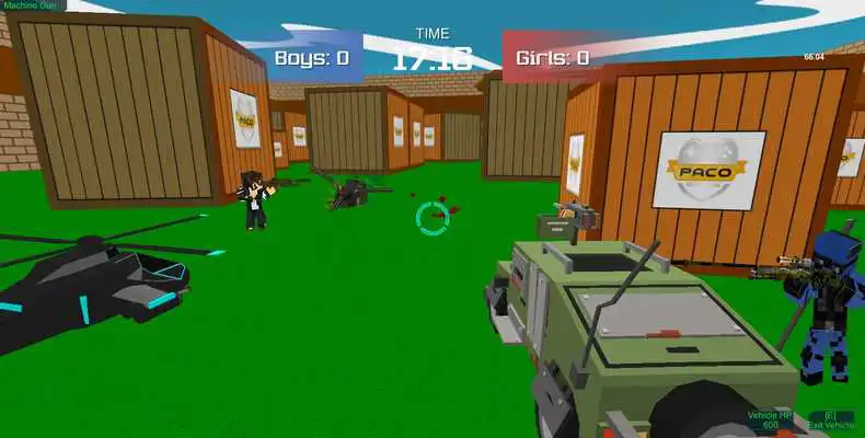 Play Pixel military vehicle battle