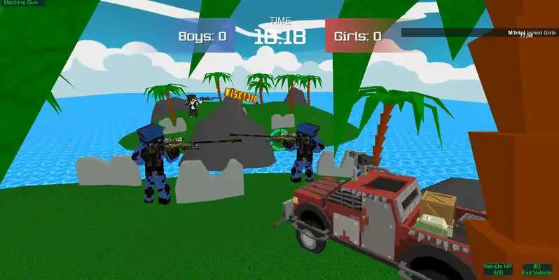 Play Pixel military vehicle battle