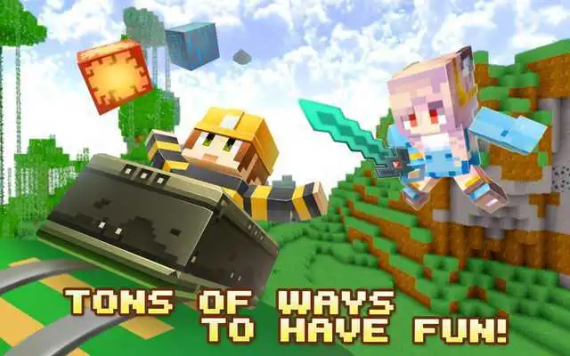 Play Pixel miner world design: block craft  building