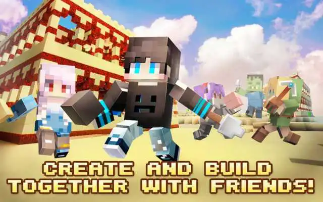 Play Pixel miner world design: block craft  building